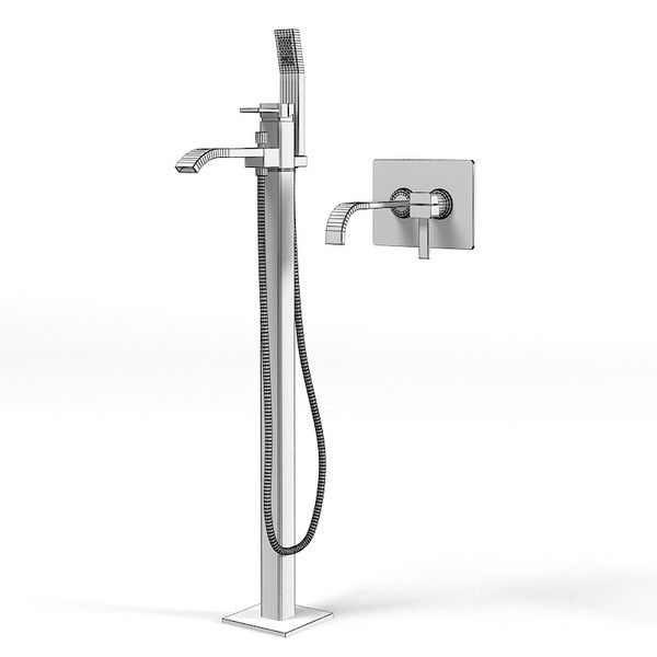 migliore pbox 9260 max - Migliore PBox 9260 Floor shower mixer fucet tap modern contemporary free standing by shop3ds